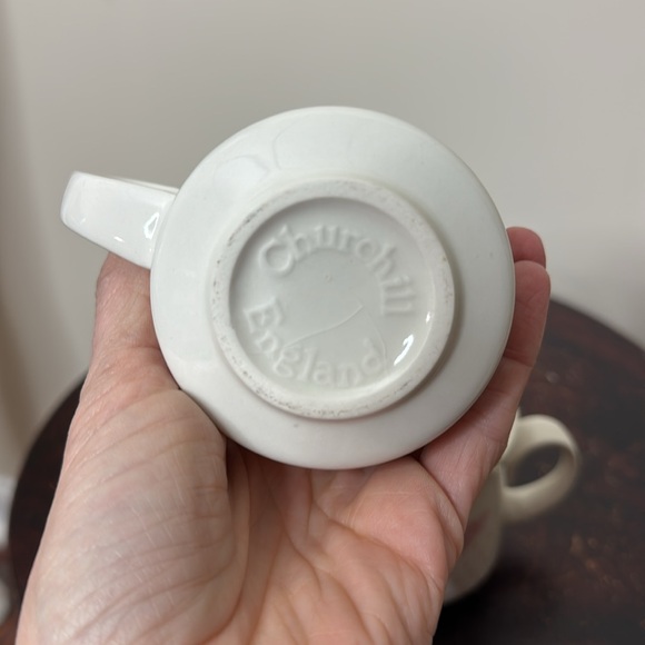 Churchill England pink mugs set of 4 - Picture 2 of 5